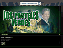 Tablet Screenshot of lospastelesverdes1.com